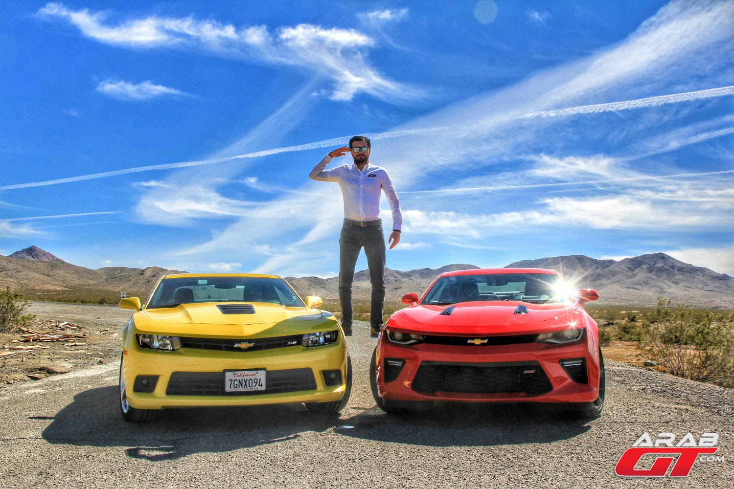 من البر الى الصحراء على متن كامارو 2016