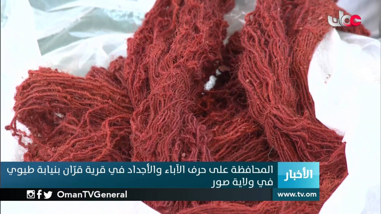 حرفة حياكة مستلزمات وسائل النقل التقليدية بقرية قرّان بنيابة طيوي