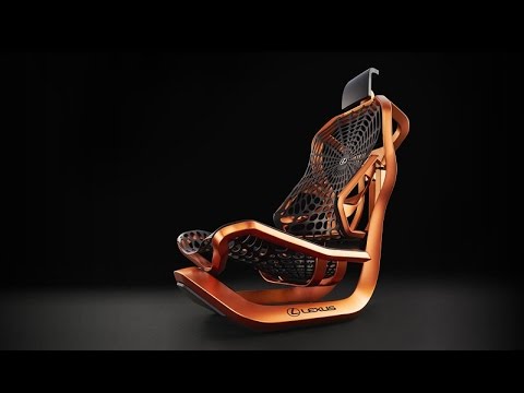 لكزس تفرش سياراتها بمقاعد من خيوط العنكبوت 1 لكزس تفرش سياراتها بمقاعد من خيوط العنكبوت