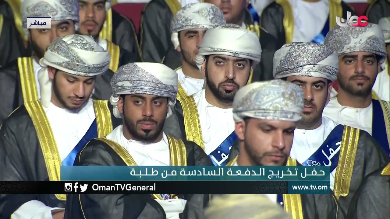 تسجيل لحفل تخريج الدفعة السادسة من طلبة الكلية التقنية بعبري