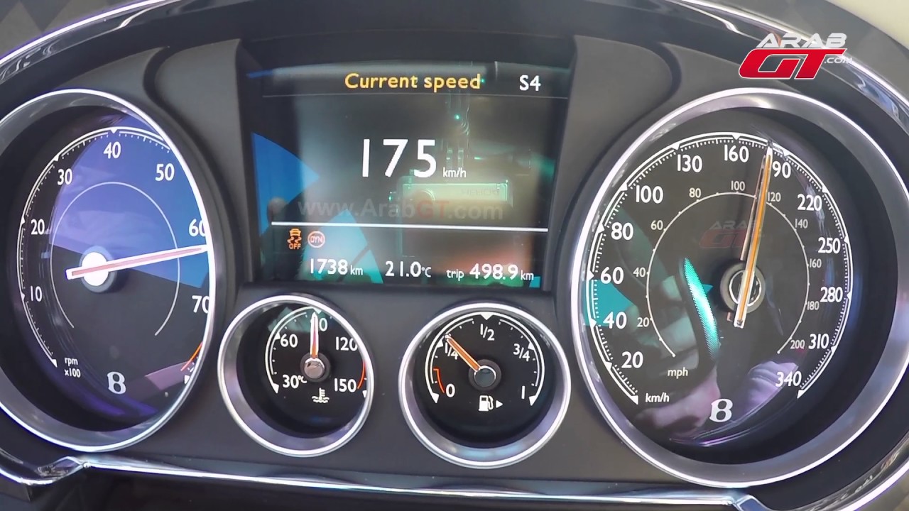 تسارع بنتلي كونتينتال سوبر سبورتس 2018 Bentley Continental Supersports Acceleration