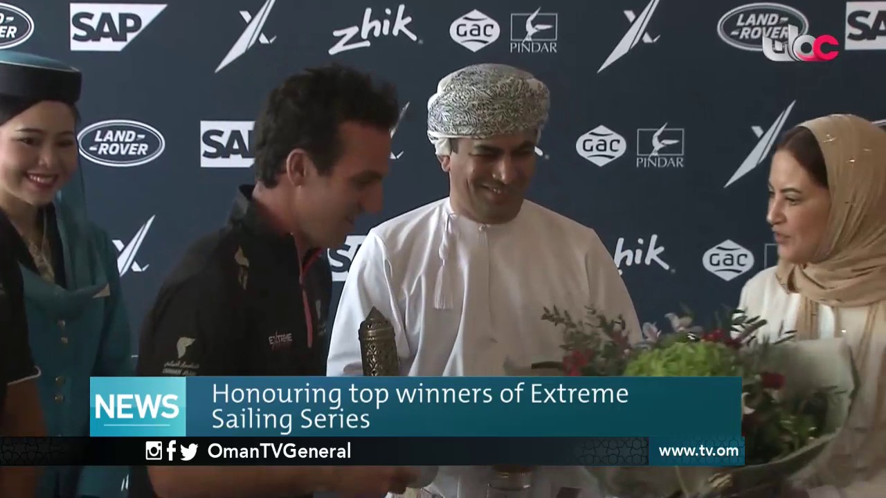 Honouring top winners of Extreme Sailing Series