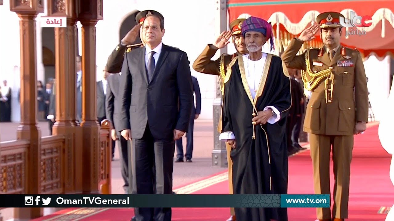 تسجيل لمراسم الاستقبال الرسمية لفخامة الرئيس عبد الفتاح السيسي رئيس جمهورية #مصر العربية الشقيقة