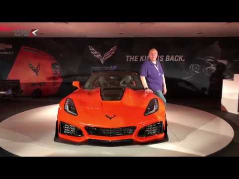 تجربة  كورفيت زي ار١ ٢٠١٨   دبي اوتودروم   حسن كتبي