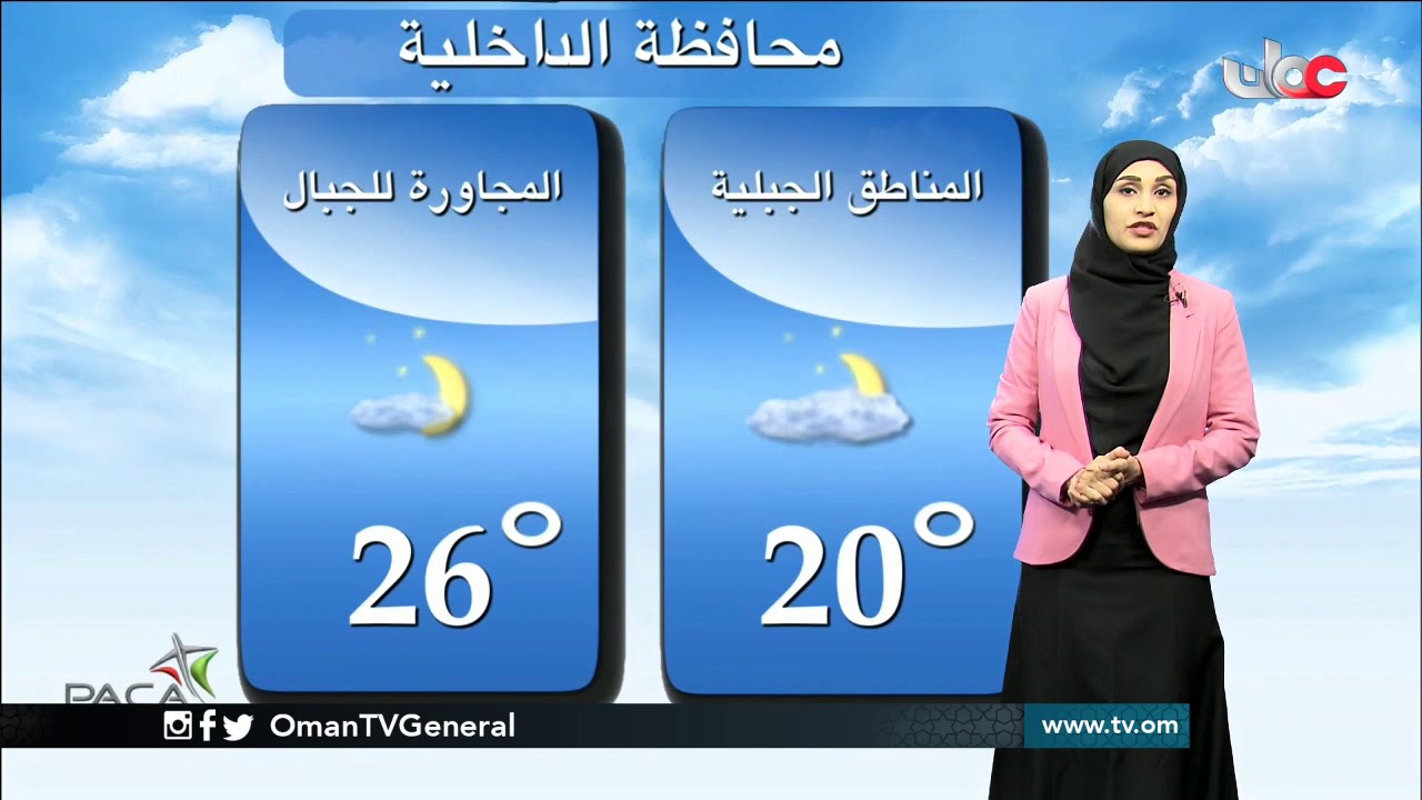 النشرة الجوية | السبت 7 يوليو 2018م