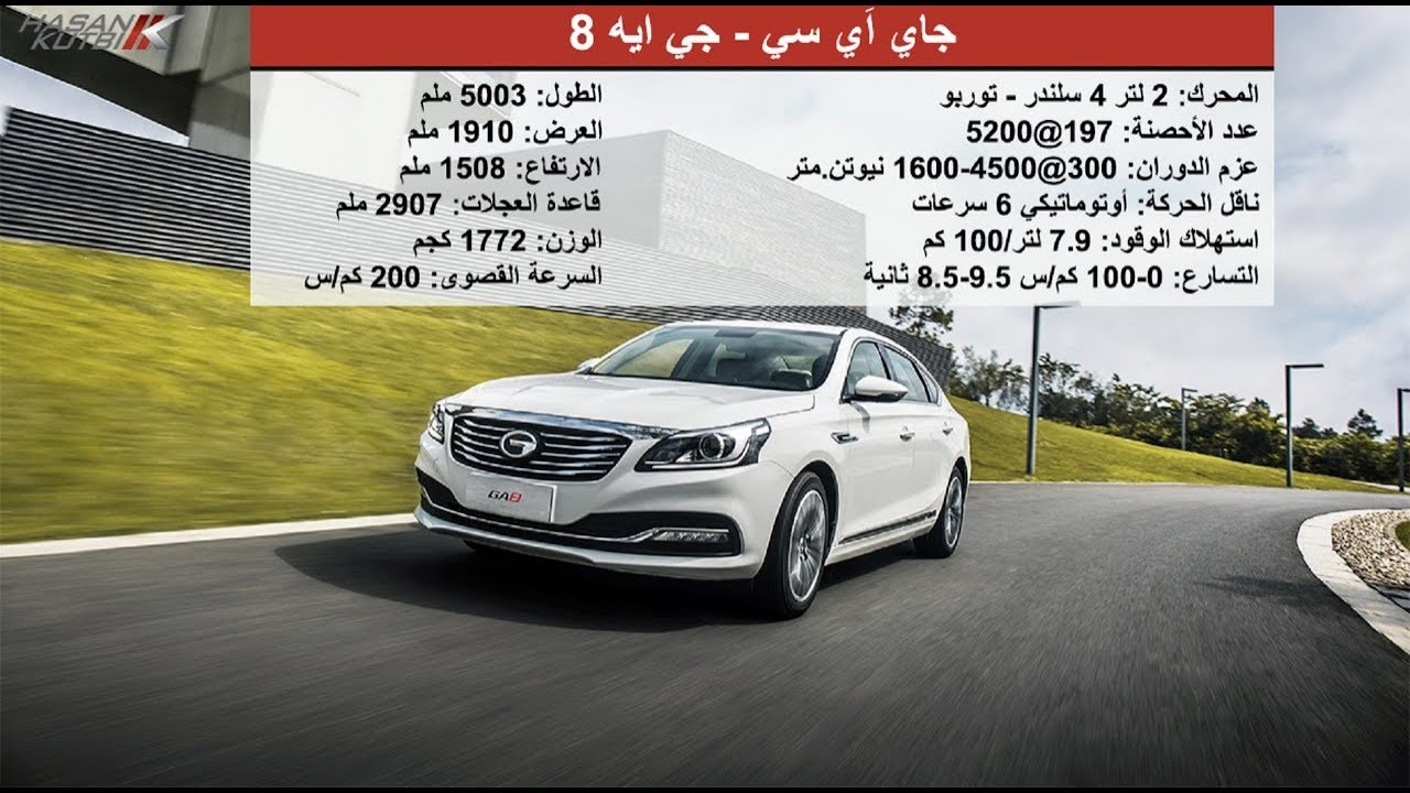 جي ايه سي  جي ايه ٨  ٢٠١٩  حسن كتبي