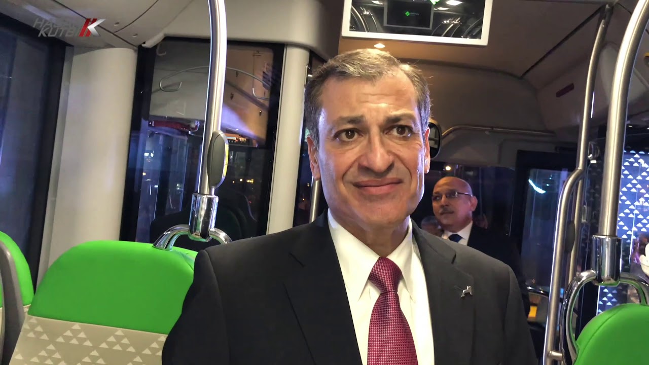 حفل اطلاق باصات مان للنقل الجماعي الجديدة  حسن كتبي