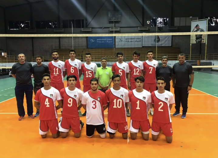منتخبنا الوطني للناشئين في المجموعة الرابعة في البطولة الخامسة عشرة للمنتخبات العربية للناشئين للكرةالطائرة – المملكة الأردنية الهاشمية