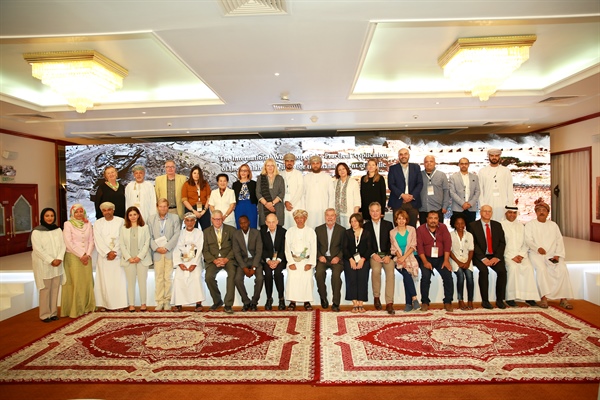 برقية شكر وعرفان لجلالته من المشاركين في حلقة العمل الدولية حول التطبيقات العملية لتوصيات صلالة لإدارة المنتزهات والمواقع الأثرية