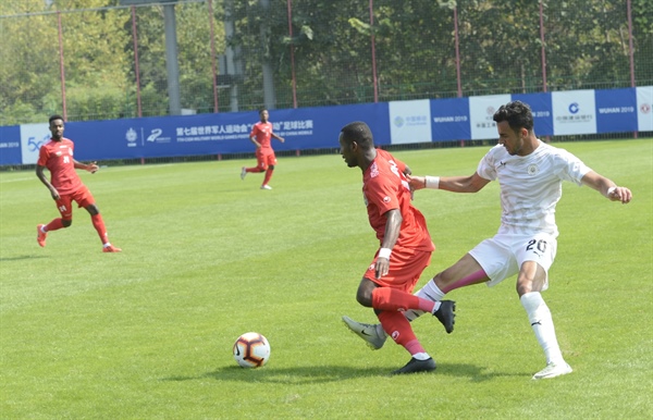 المنتخب العسكري لكرة القدم يتفوق على نظيره المصري بهدف نظيف