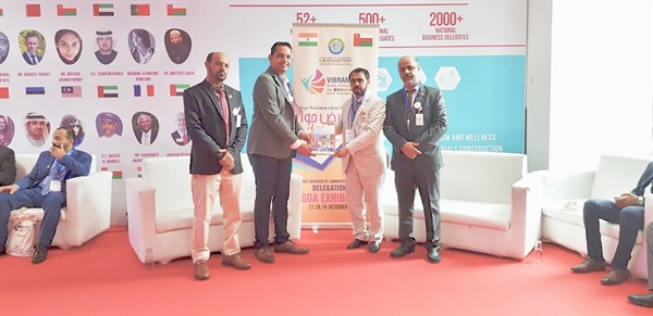 لقاءات للوفد العماني المشارك في قمة فيبرانت بمدينة/ جوا / الهندية