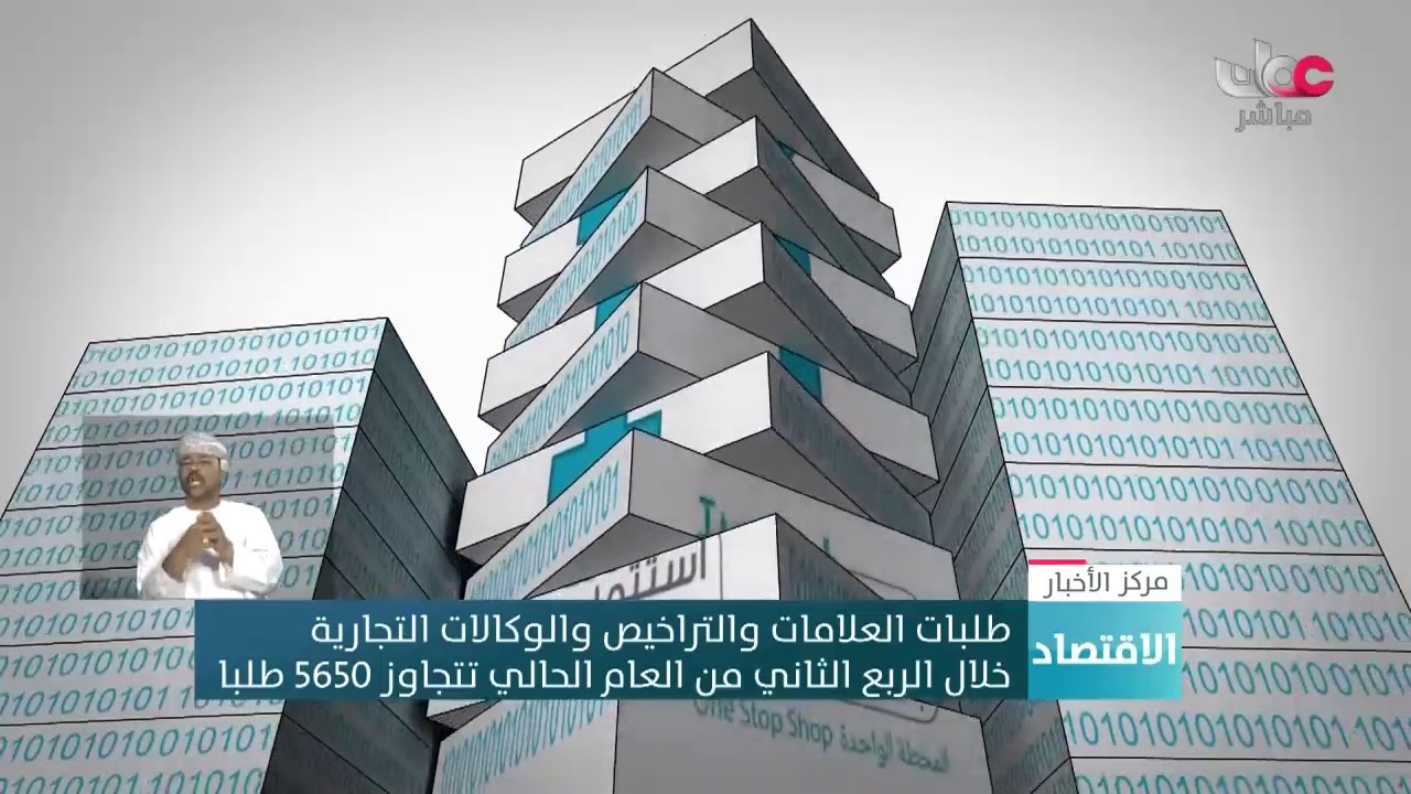 طلبات العلامات والتراخيص والوكالات التجارية خلال الربع الثاني من العام الحالي تتجاوز 5650 طلبا