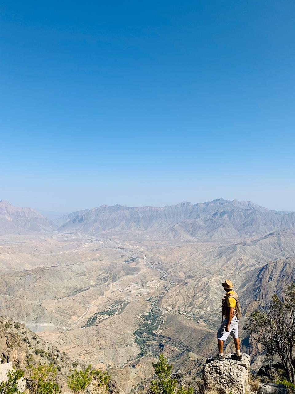 المسير الجبلي، (وجمة بوادي السحتن-عين حبنة-شرف الهويب-دعن الغر-المزارع-مسفاة العبريين)