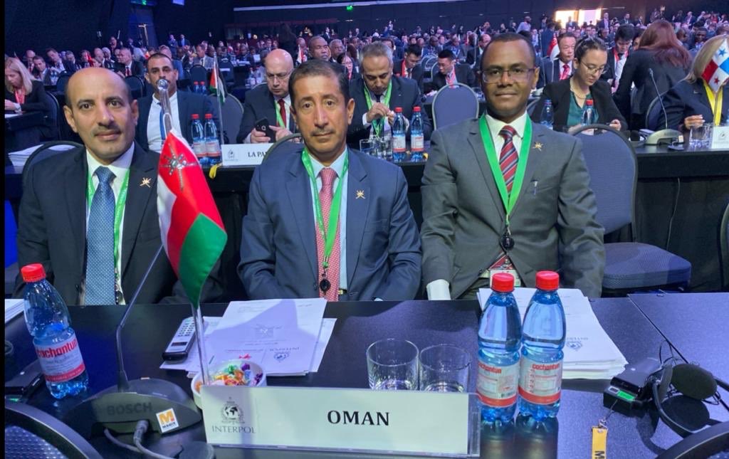 #شرطة_عمان_السلطانية تشارك في أعمال الدورة الـ 88 للجمعية العامة للمنظمة الدولية للشرطة الجنائية (الإنتربول) 1 #شرطة_عمان_السلطانية تشارك في أعمال الدورة الـ 88 للجمعية العامة للمنظمة الدولية للشرطة الجنائية (الإنتربول)