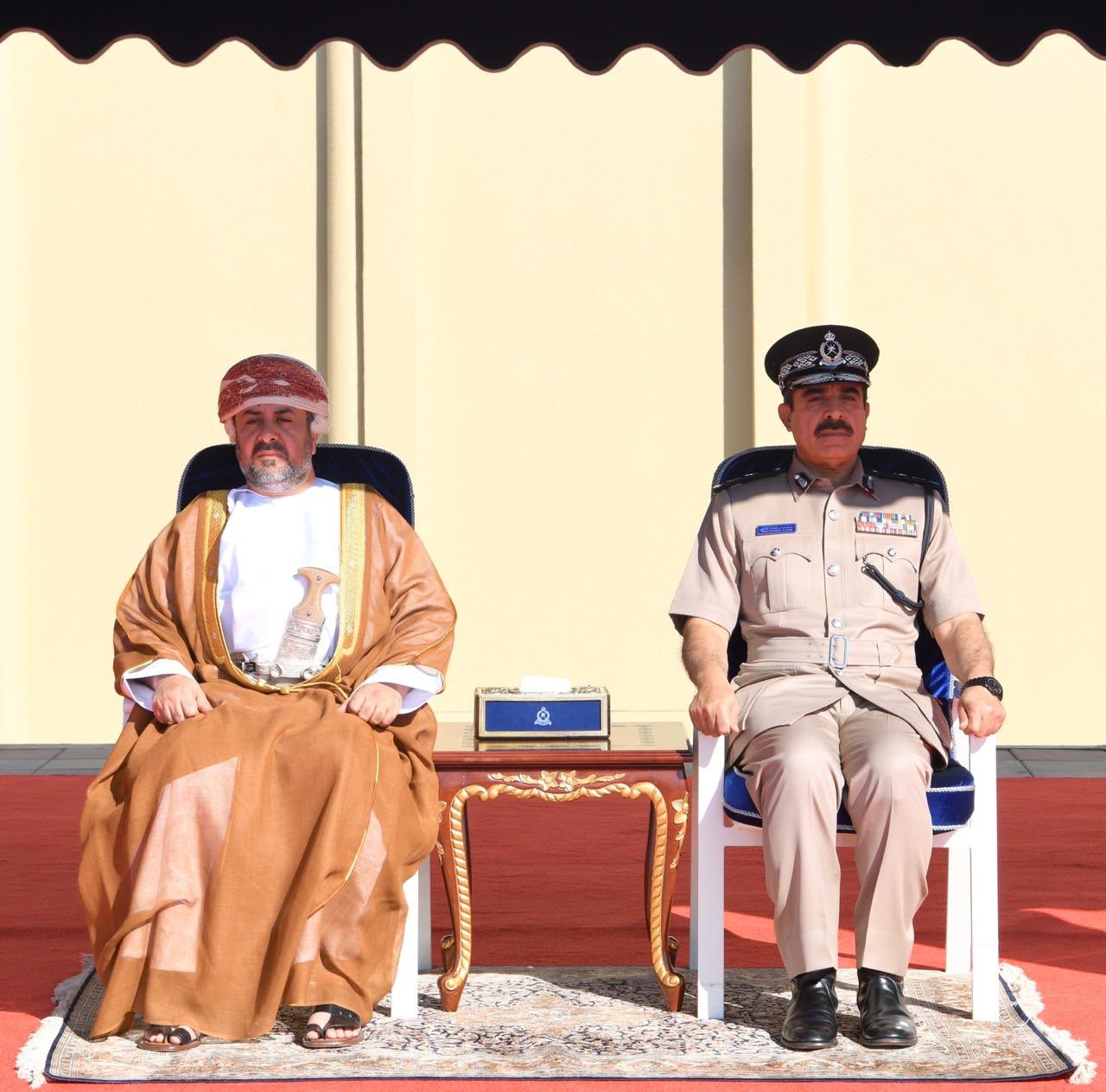 الشرطة تحتفل بافتتاح المبنى الجديد لمركز شرطة شهب اصعيب ومبنى الخدمات بولاية رخيوت بمحافظة ظفار