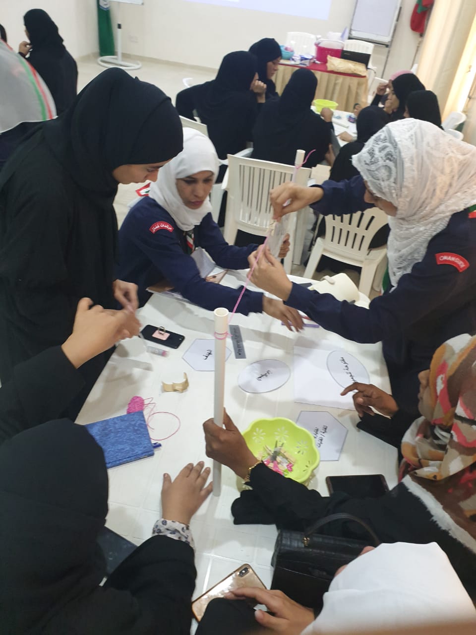 اليوم ختام اللقاء التربوي /تكاتفنا عطاء/ بكشافة ومرشدات جنوب الباطنة