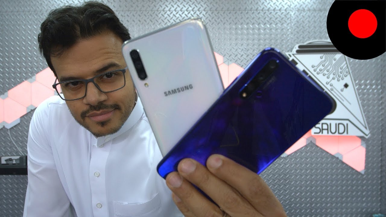 هواوي نوفا 5T ضد سامسونج جالاكسي A70 .. المقارنة الشاملة ?