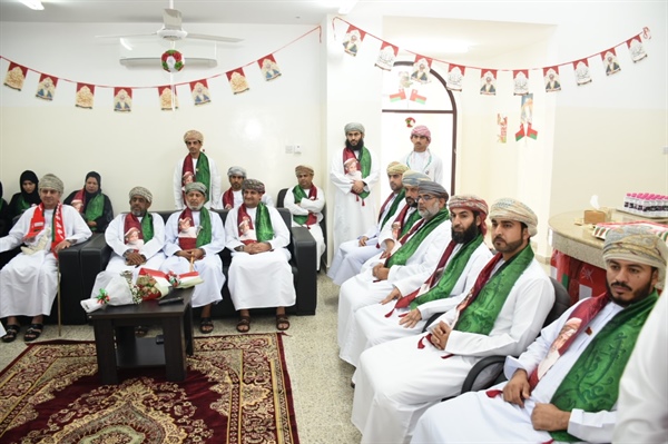 تدشين مبادرة/ 100 كلمة في حب قابوس/ بولاية شناص