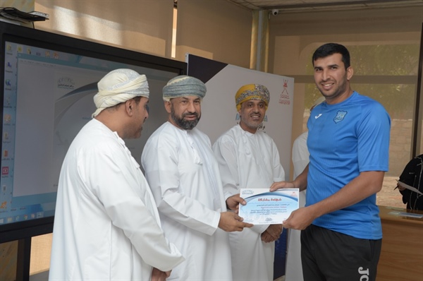 ختام حلقة العمل التخصصية لمدربي ومشرفي مراكز إعداد الناشئين