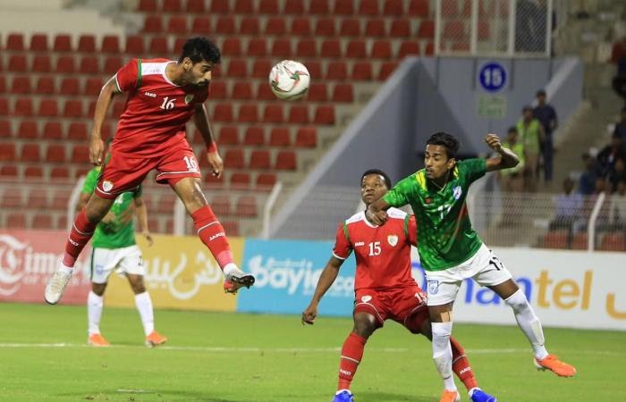 المنتخب الوطني الاول لكرة القدم يفوز على نظيره البنجلاديشي 4/ 1 في التصفيات المؤهلة لكأس العالم وكأس آسيا