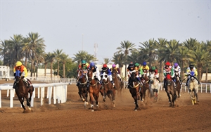 نادي سباق الخيل السلطاني ينظم السباق السادس بميدان الرحبة