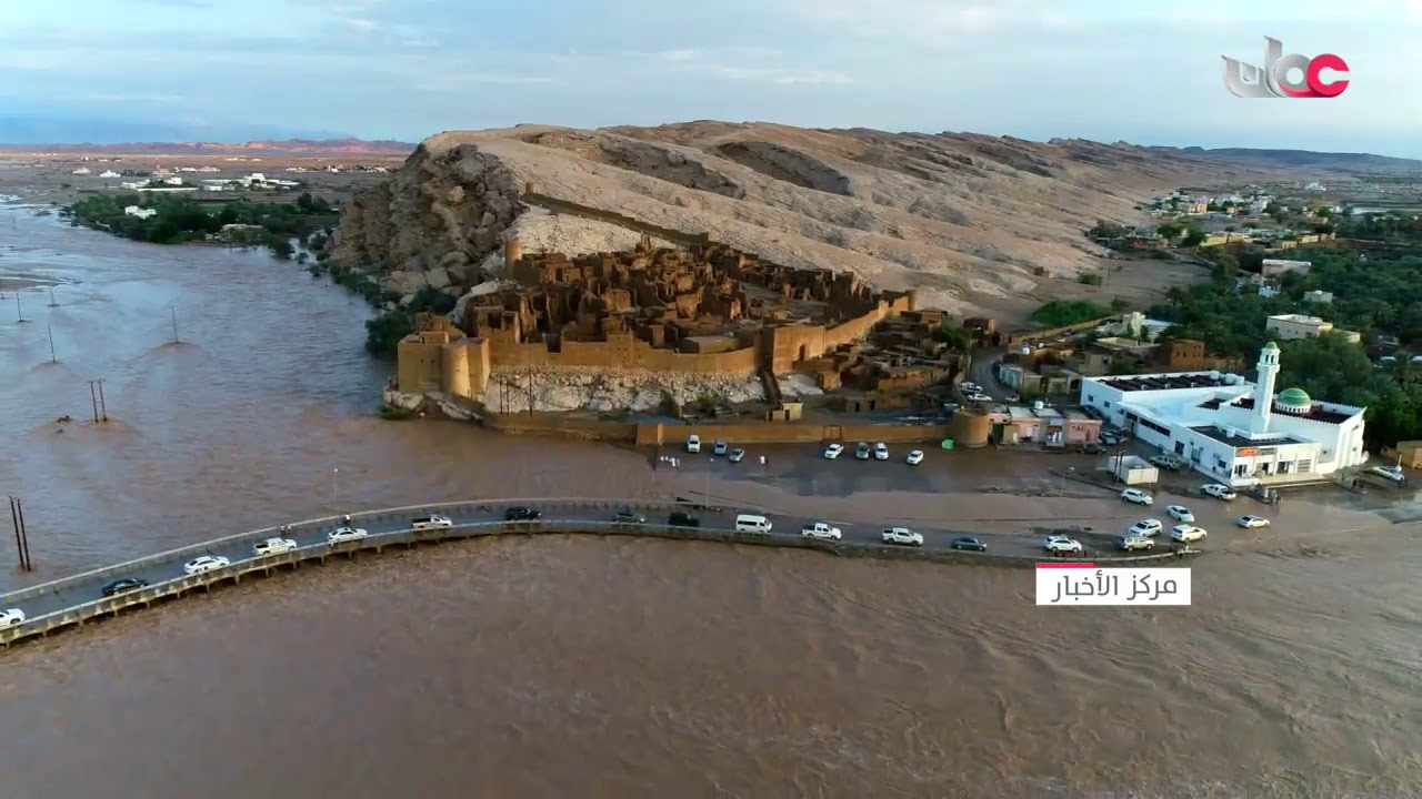 أودية #عبري .. لوحات جمالية من السماء