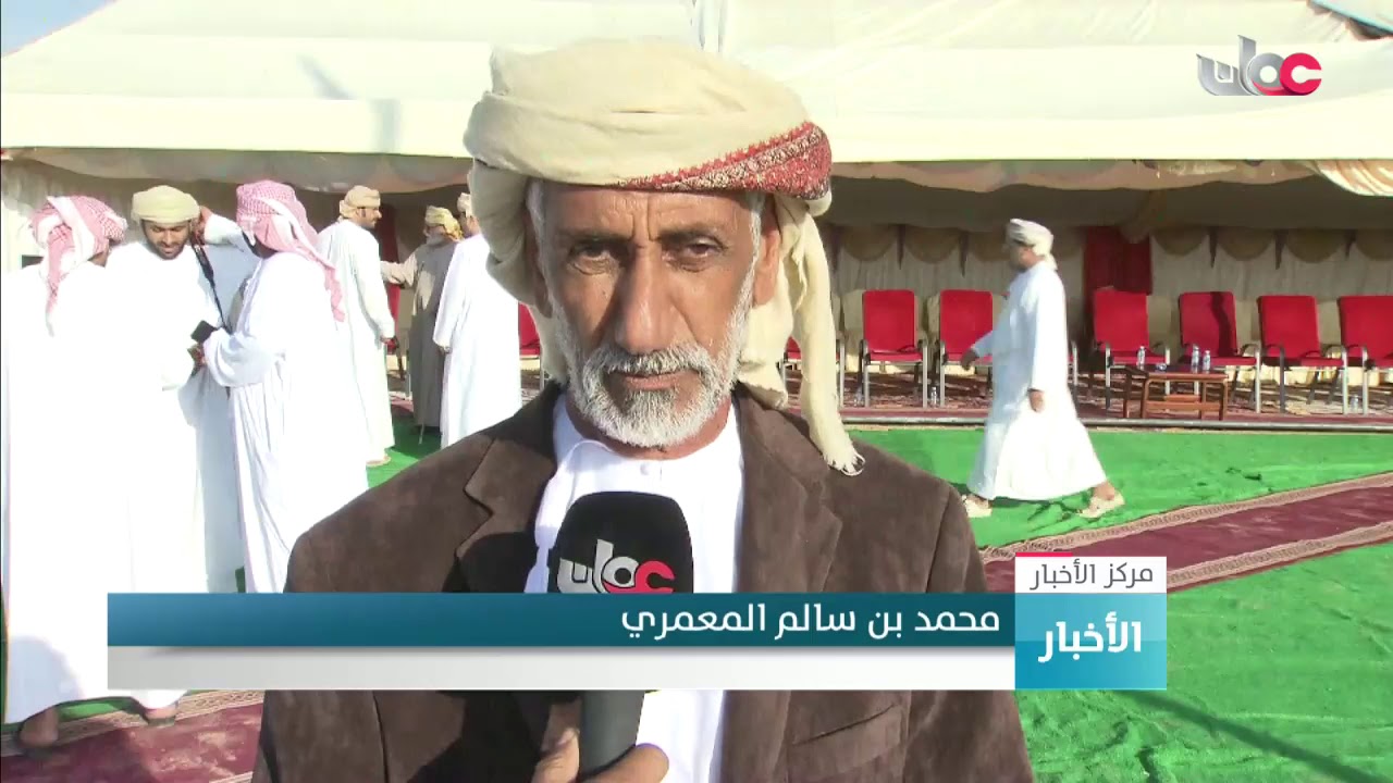 ختام مهرجان سباق الهجن الأهلية بولاية عبري