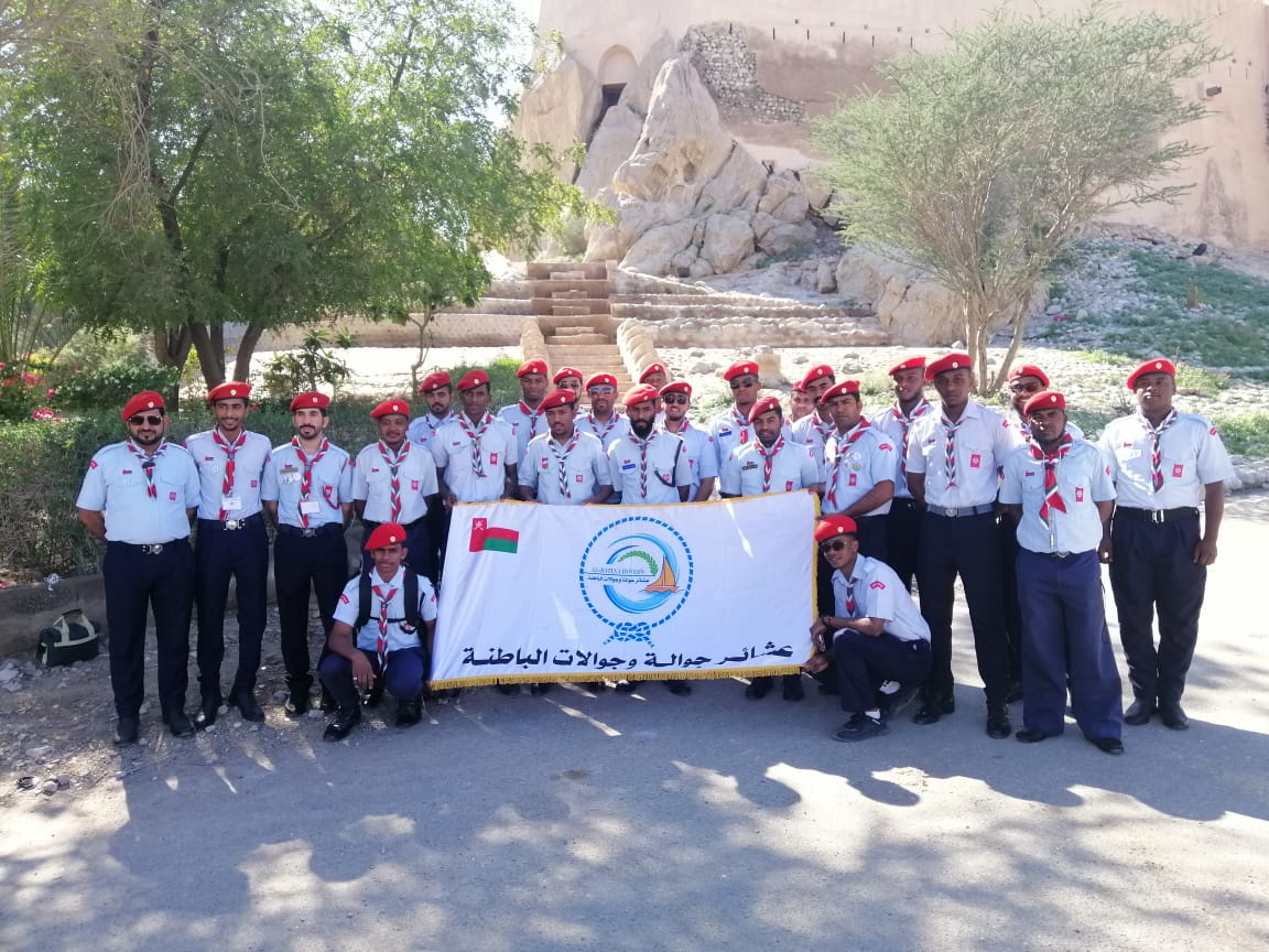 جوالة السويق تضع بصمة في الماراثون الرياضي بولاية نخل