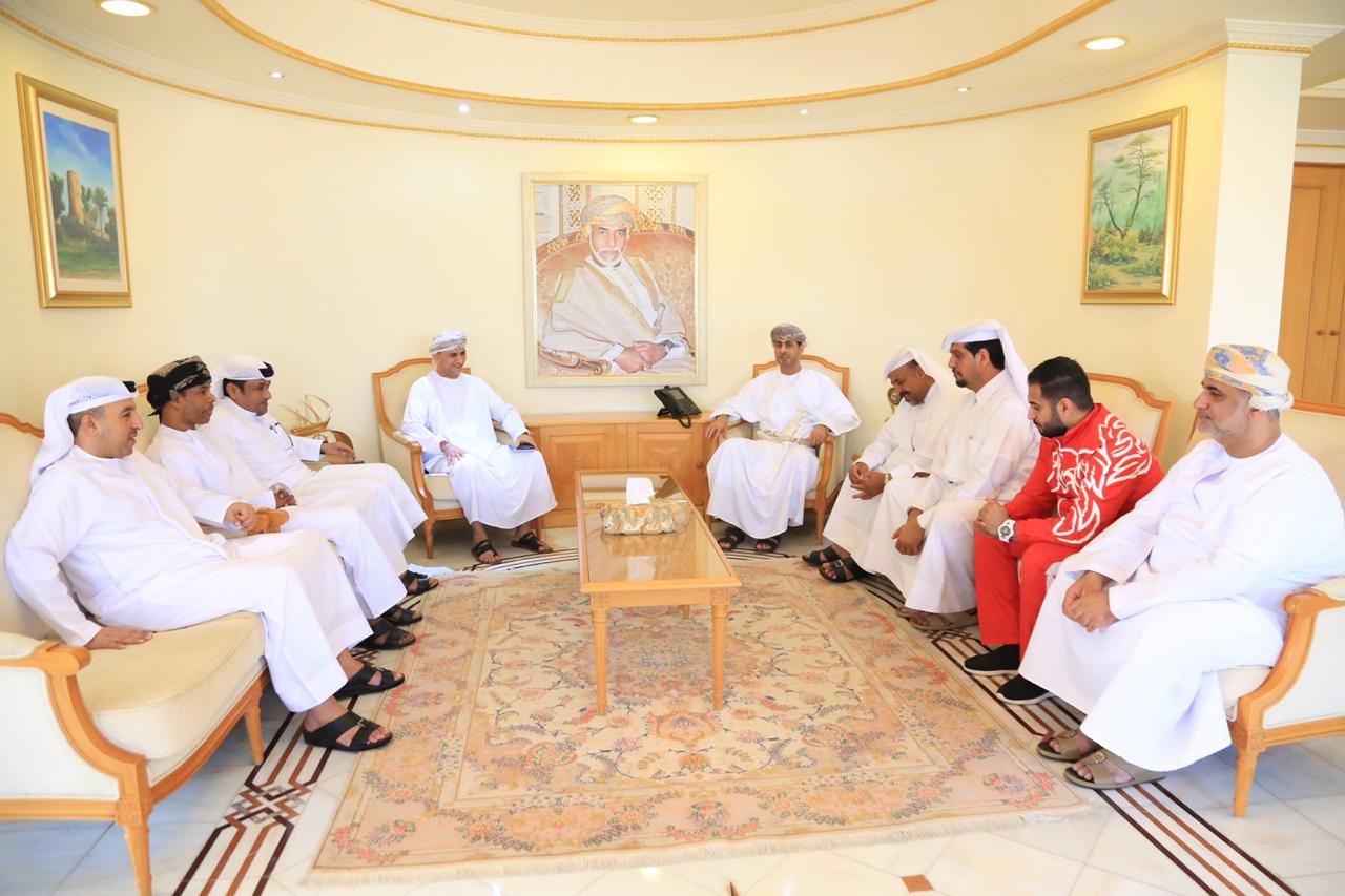 وزير الشؤون الرياضية يستقبل الوفود المشاركة في البطولة الخليجية للبلياردو والسنوكر
