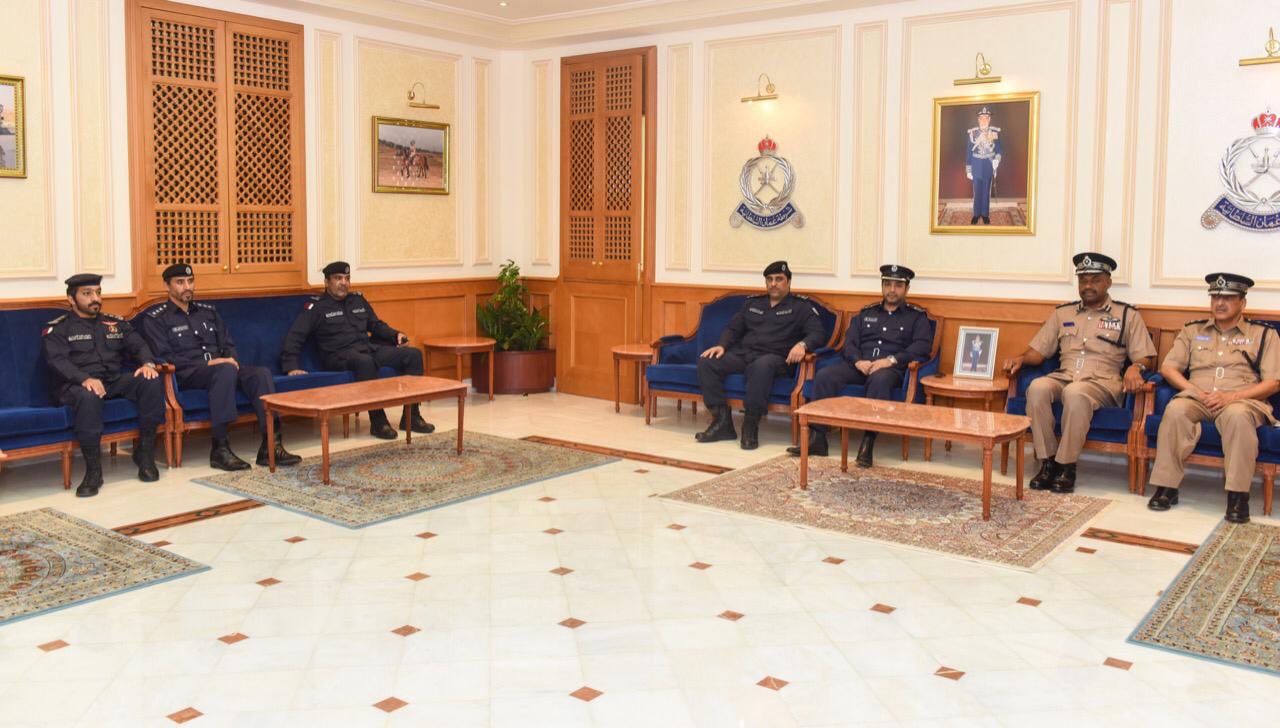 قيادة شرطة أمن منشآت النفط والغاز تستقبل وفد وزارة الداخلية بدولة قطر