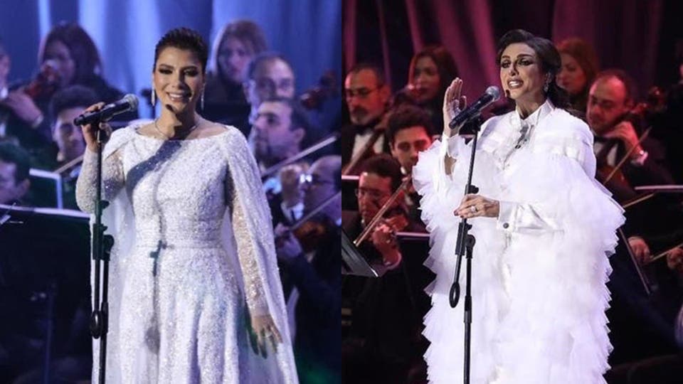 في ليلة “تركي”.. أنغام تتألق رغم مرضها وأصالة تبهج الحضور