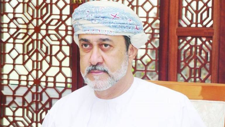 جلالة السلطان يستقبل أمير قطر