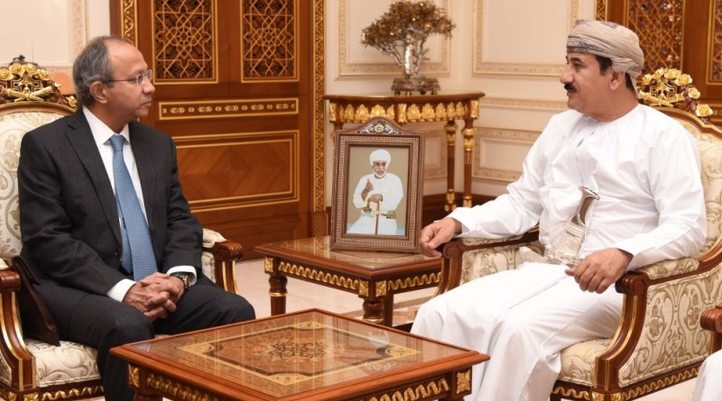 وزير المكتب السلطاني يستقبل نائب مستشار الأمن الوطني الهندي