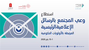 استطلاع لقياس مدى وعي المجتمع بالرسائل الإعلامية الحكومية
