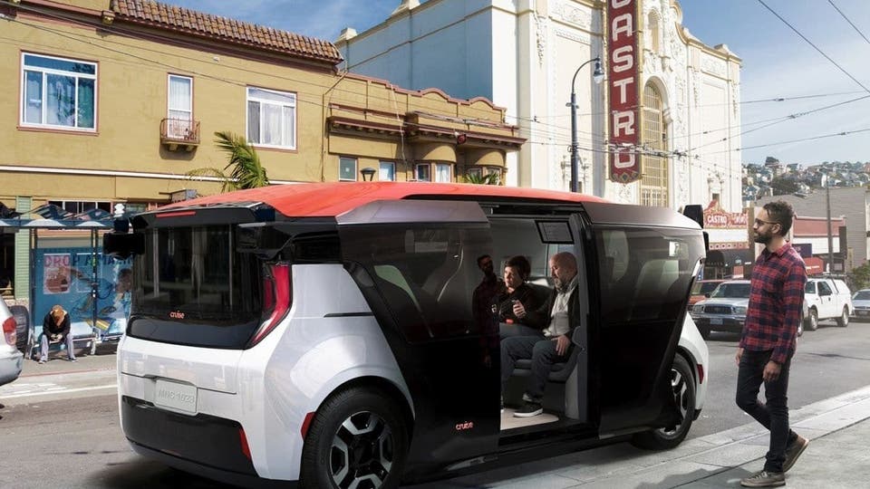 جنرال موتورز تكشف عن سيارة نموذجية بدون سائق