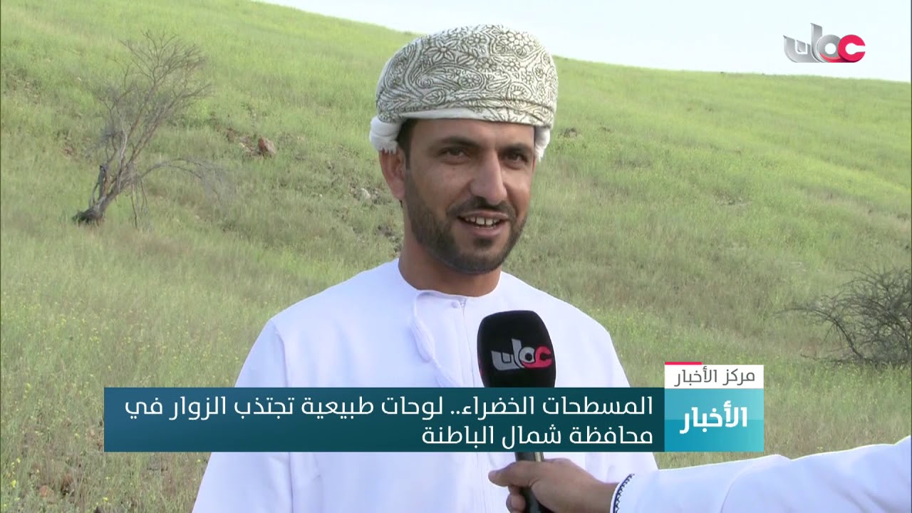 المسطحات الخضراء .. لوحات طبيعية تجتذب الزوار في محافظة شمال الباطنة