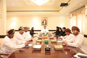 اجتماع اللجنة المشرفة على استضافة البطولة الخليجية لكرة القدم لذوي الإعاقة السمعية