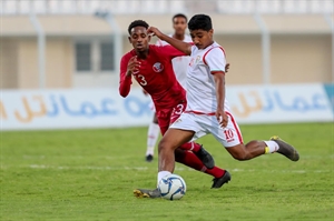 المنتخب الوطني للناشئين لكرة القدم يخسر من نظيره القطري صفر / 2 وديا