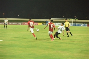 نادي ظفار يفوز على الجزيرة الأردني 1 / صفر في مسابقة كأس الاتحاد الآسيوي لكرة القدم