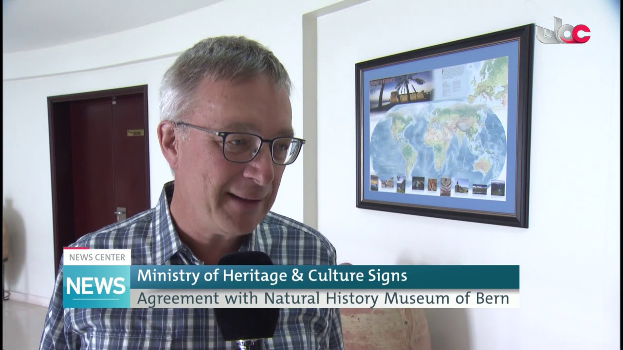 Ministry of Heritage & Culture Signs Agreement with Natural History Museum of Bern