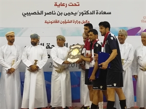 السلام بطلا لدوري الدرجة الأولى للكرة الطائرة