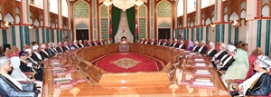 جلالة السلطان يتفضل فيترأس اجتماع مجلس الوزراء