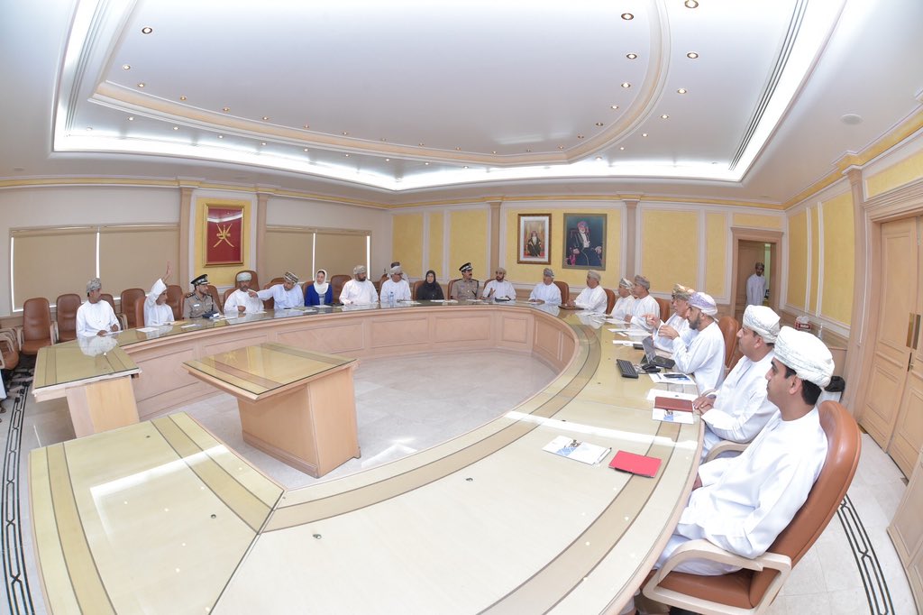 #السعيدي يستعرض مع وكلاء الوزارات المعنية آخر مستجدات مرض فيروس #كوفيد_19