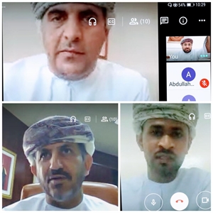 اجتماع اللجنة المعنية بالبت في طلبات انتقال طلبة كليات العلوم التطبيقية