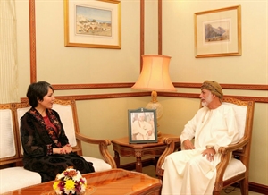 الوزير المسؤول عن الشؤون الخارجية يستقبل ممثلة منظمة الصحة العالمية