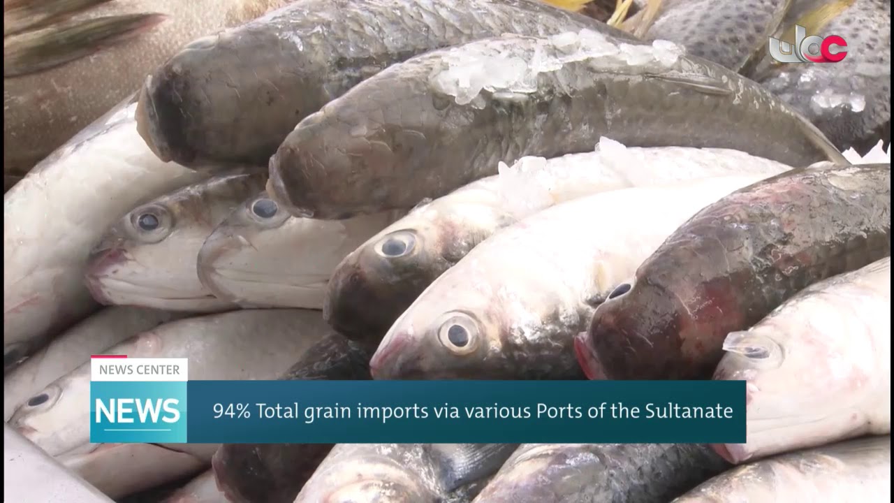 94% Total grain imports via various  Ports of the Sultanate