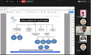 المديرية العامة للكشافة والمرشدات تنظم حلقة افتراضية لدور العلاقات العامة والاتصال في إدارة الأزمات