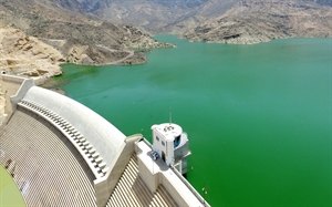 وادي ضيقة يشهد ارتفاعًا في منسوب المياه