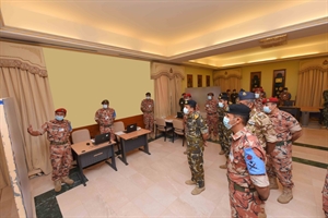 كلية القيادة والأركان لقوات السلطان المسلحة تختتم تمرين الحزم السنوي