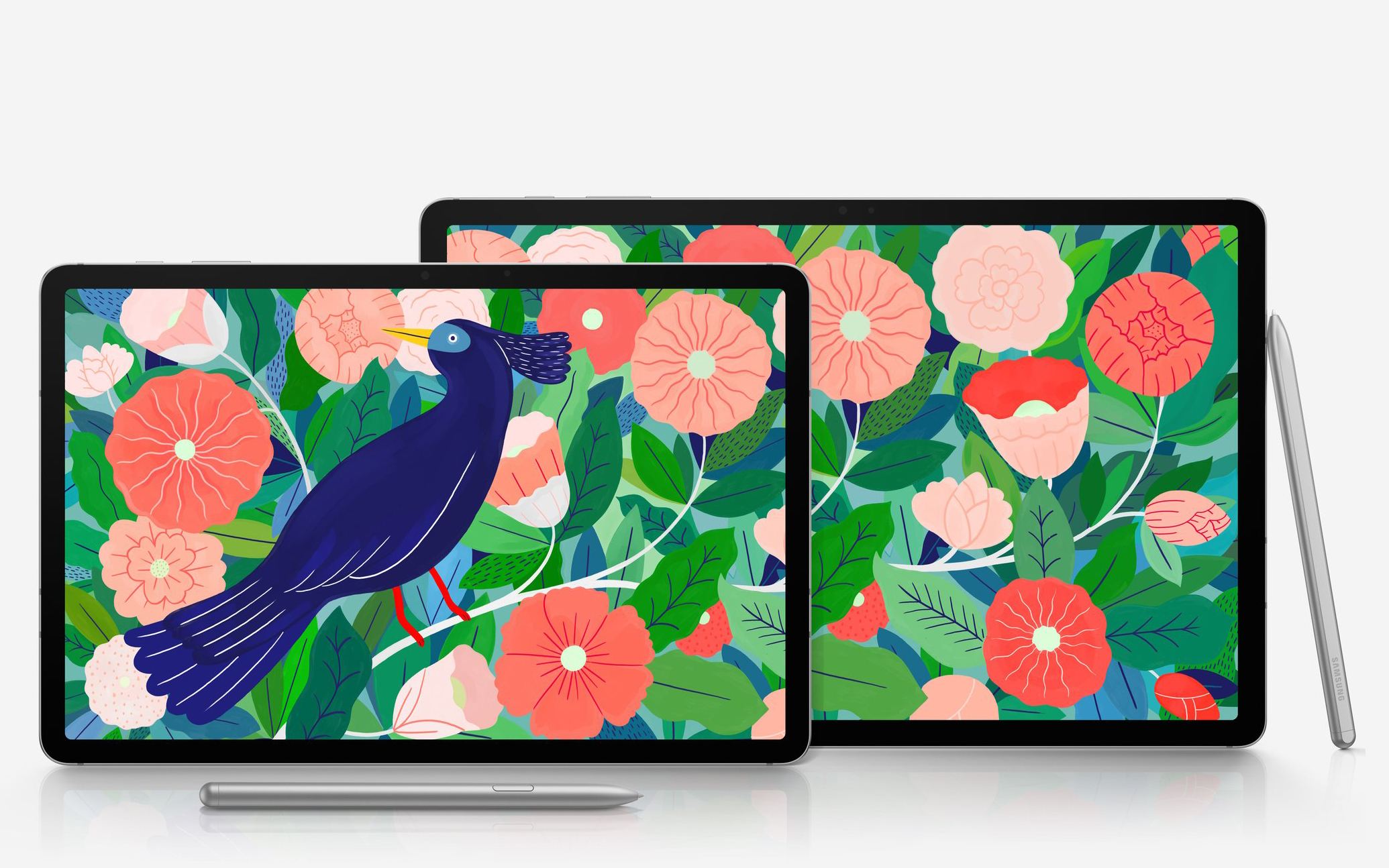 المزيد من الصور الرسمية لـ Galaxy Tab S7 و +Galaxy Tab S7 تشق طريقها إلى الويب